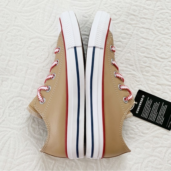 Converse Custom Chuck Taylor All Star Leather By You Low Top - Picture 6 of 9